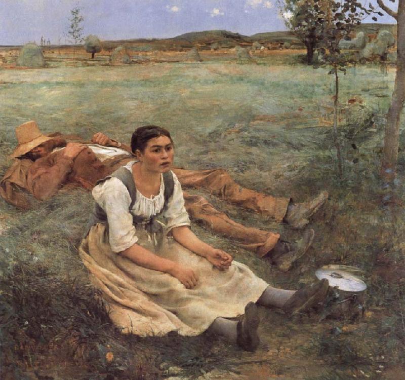 Jules Bastien-Lepage Haymaking